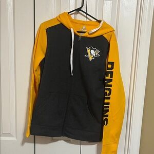 Fanatics Black and Gold Penguins Hoodie